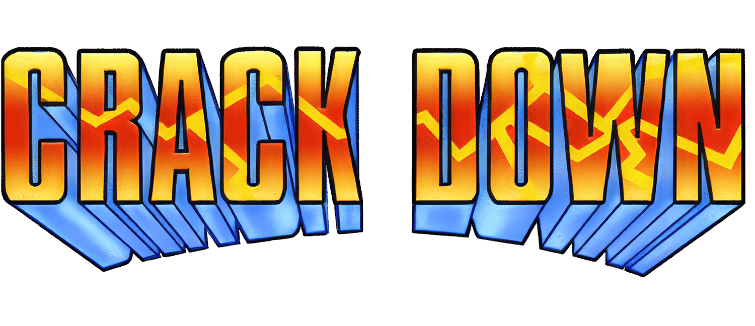 Crack Down logo for Atari ST